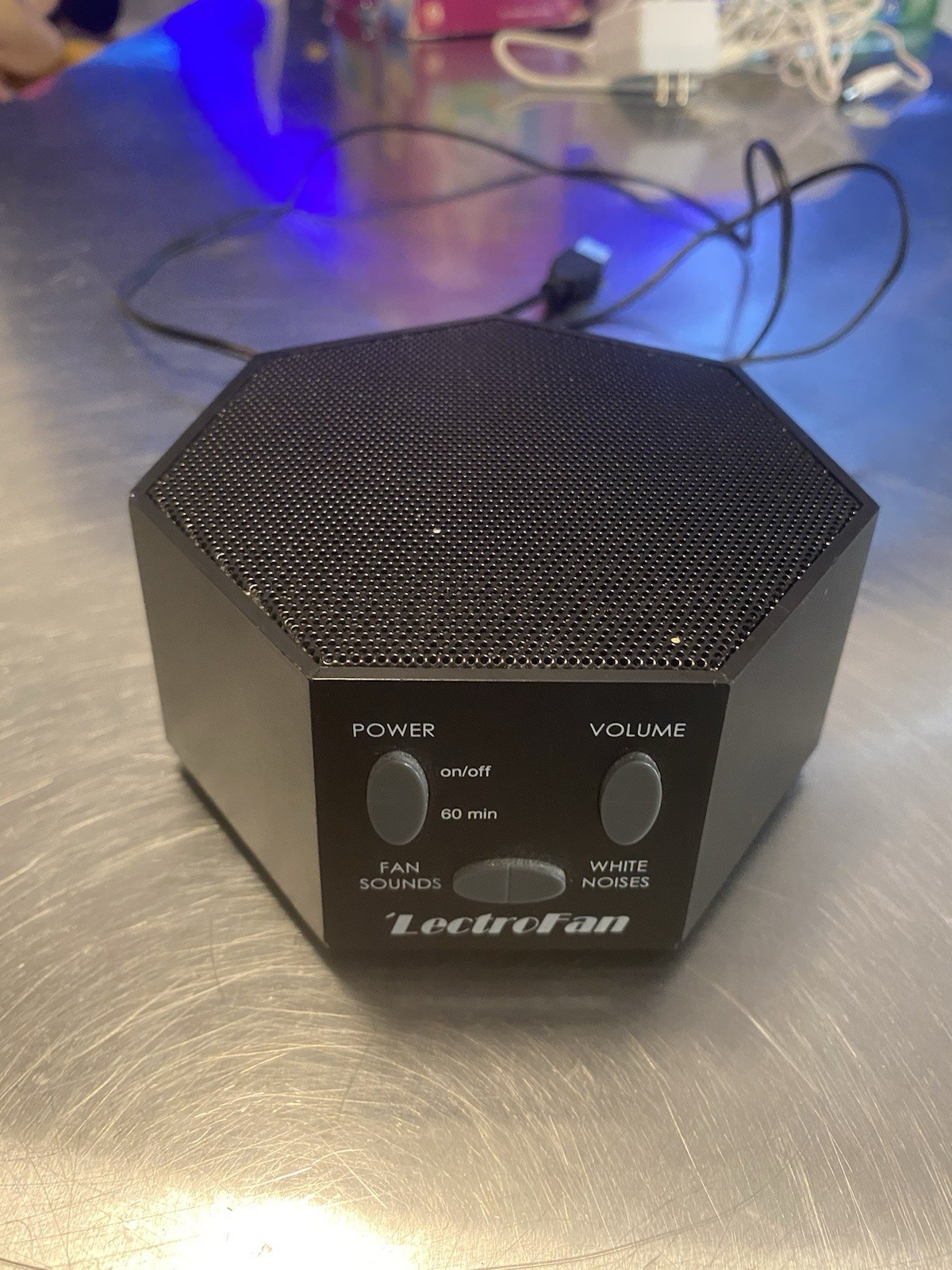 LectroFan Classic White Noise Machine ASM1007 Black - Tested Wor