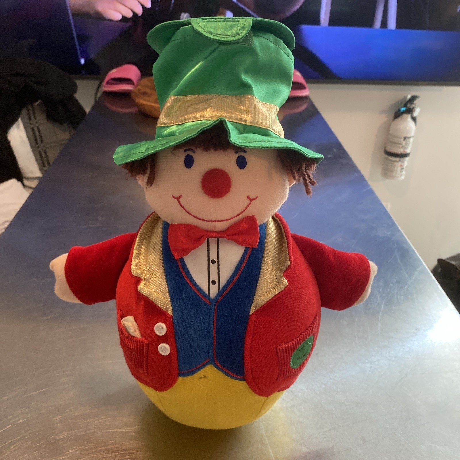 Vintage Boots Amazing Mr Wobble Plush Toy 1980s