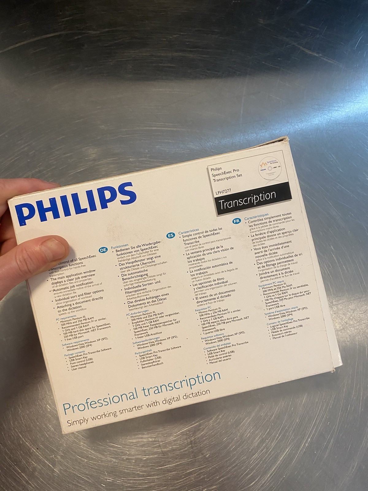 Philips Professional Transcription Set LFH7277/04 - photo 2