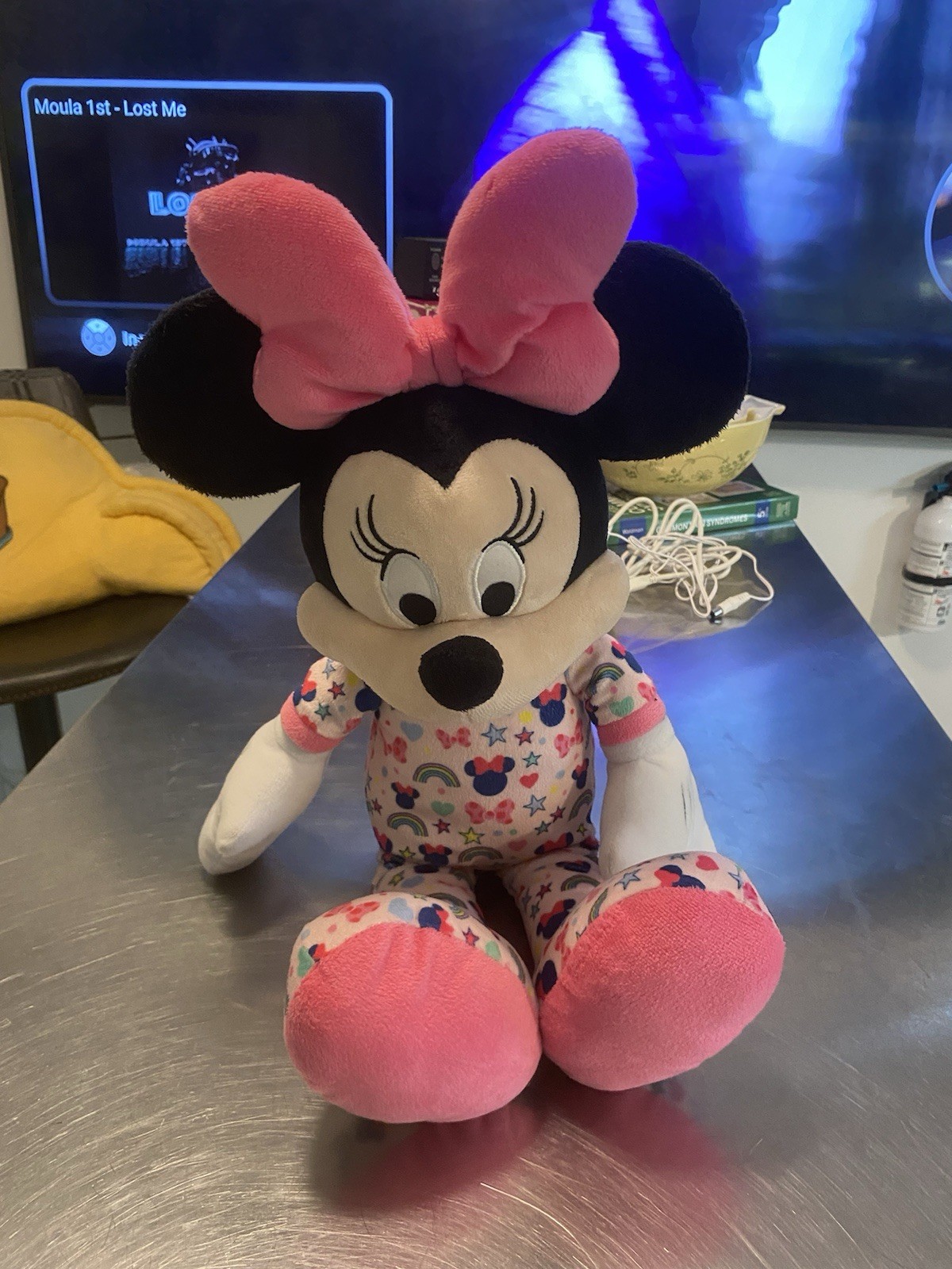 Disney Bedtime Minnie Mouse Plush Stuffed Animal - photo 3
