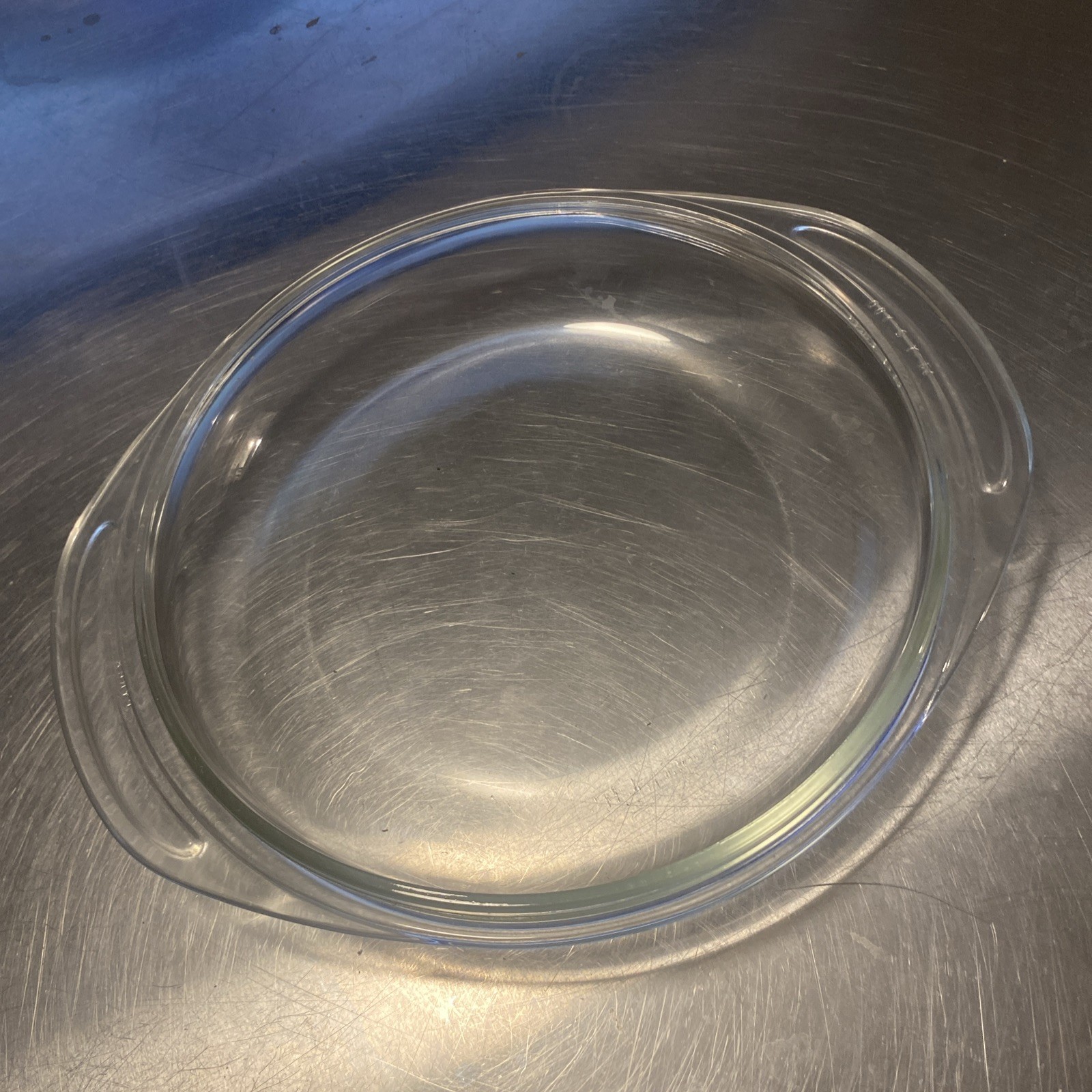 Vintage PYREX Clear Glass 684-C Lid For 2 Qt Round Dish - photo 2