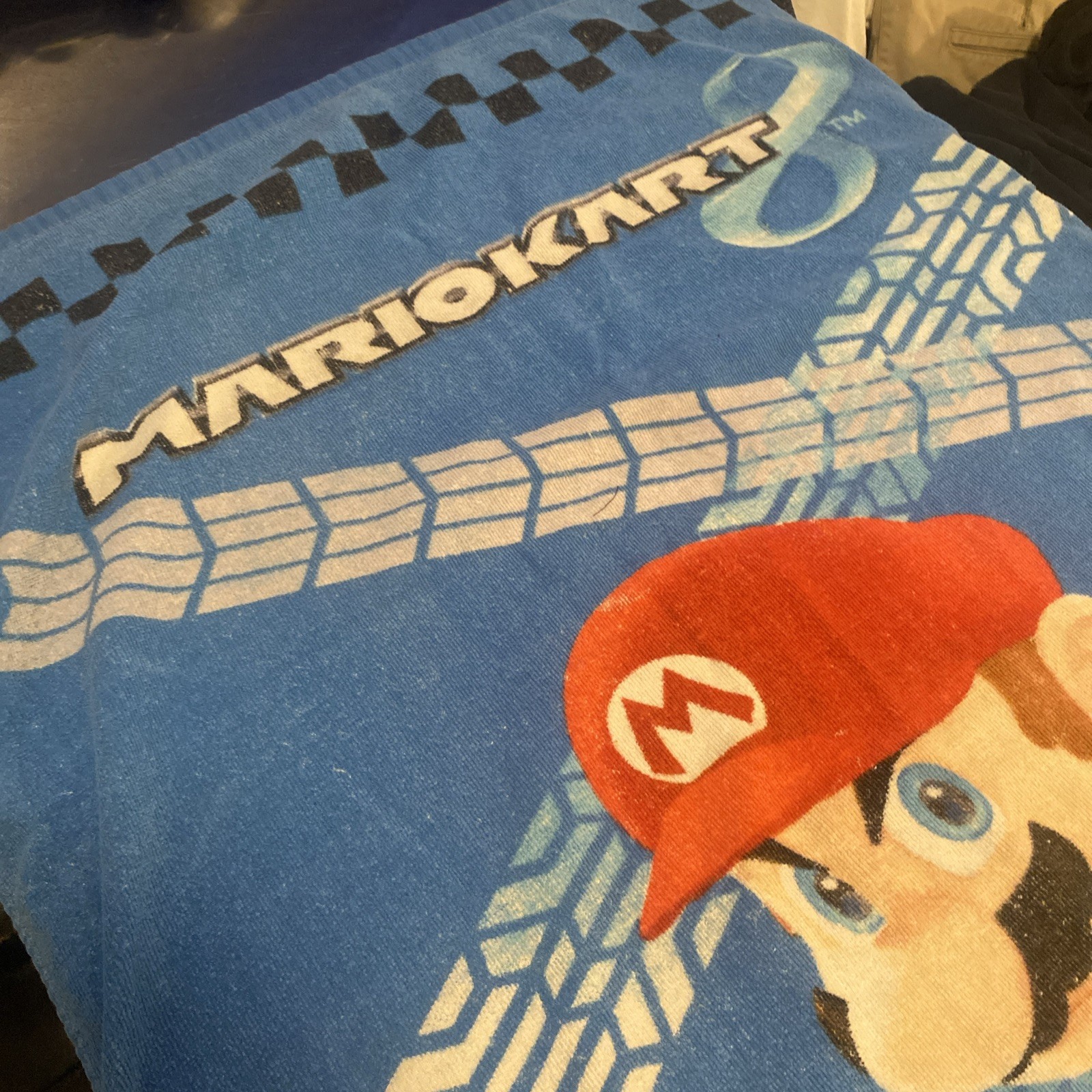 Super Mario Mariokart 8 Beach Towel Nintendo Video Games - photo 3
