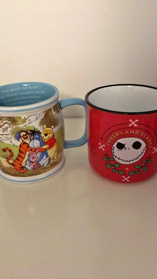 Lot of 9 Disney Mugs & Drinkware - Never Used