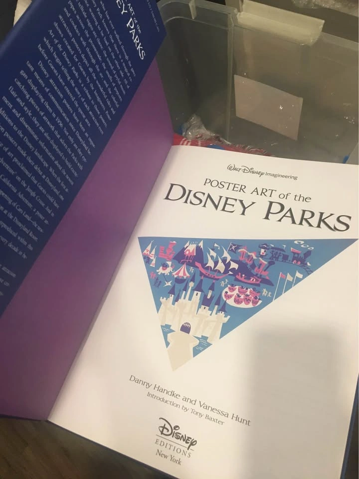 Poster Art of Disney Parks Mint Condition Coffee Table Book - photo 2