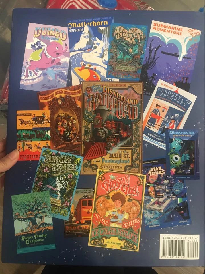 Poster Art of Disney Parks Mint Condition Coffee Table Book - photo 3