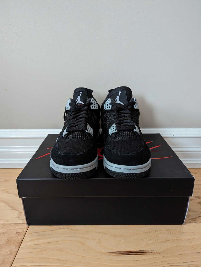 Jordan 4 Black Canvas - photo 4