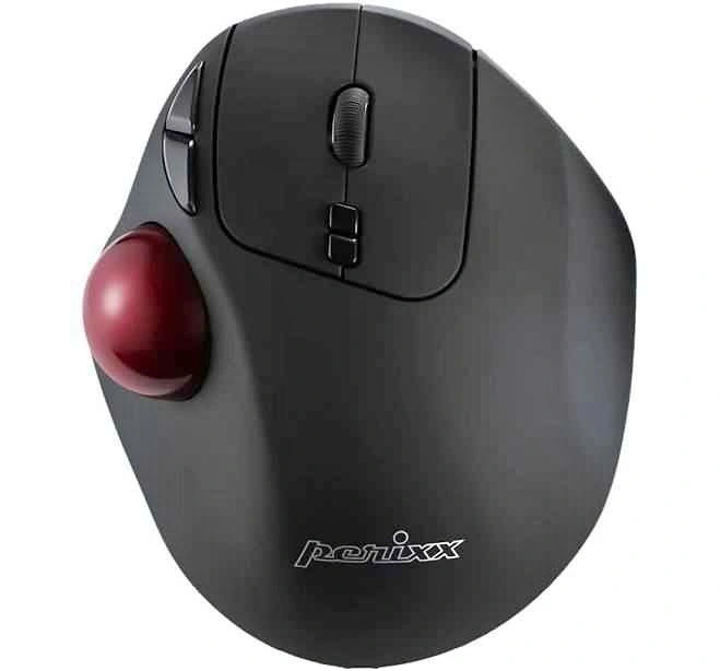 Perixx PERIMICE-717 Wireless Ergonomic Trackball Mouse