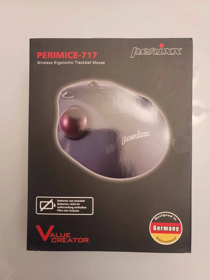 Perixx PERIMICE-717 Wireless Ergonomic Trackball Mouse - photo 4