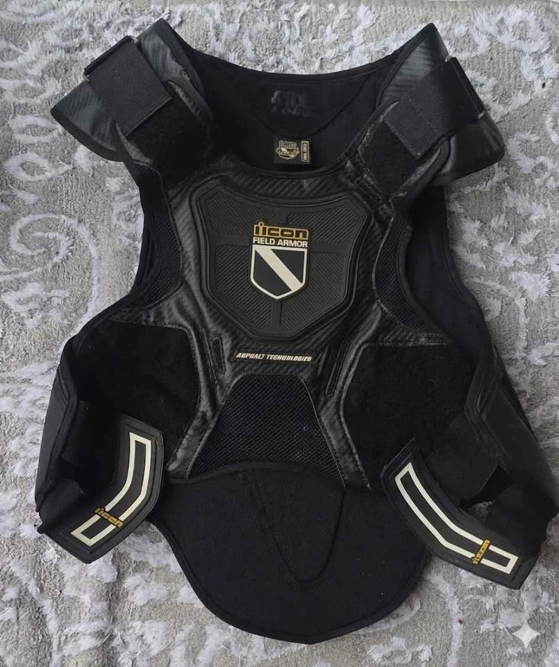ICON Field Armor Motorcycle Vest / Back Protector Universal Fit - photo 2