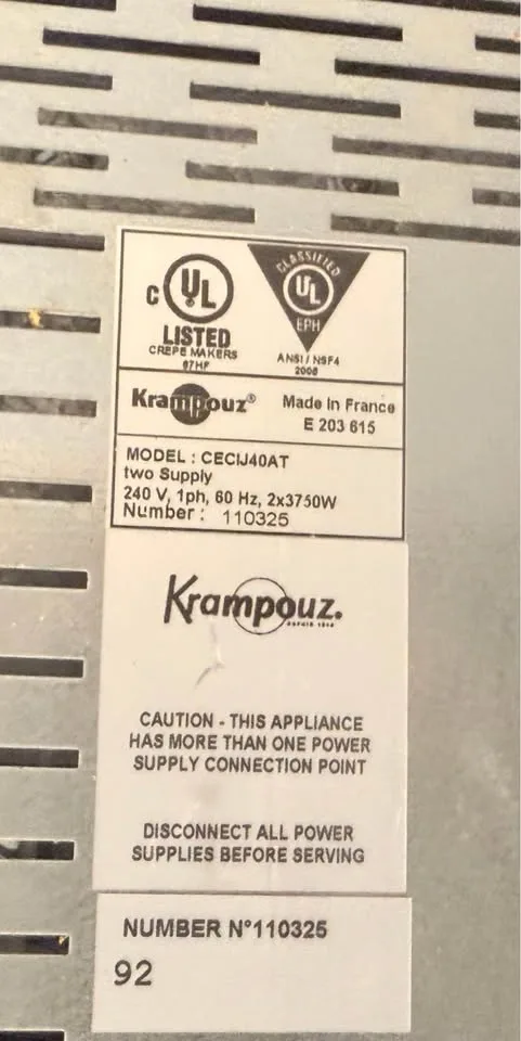 Krampouz Double Crepe Maker - photo 3