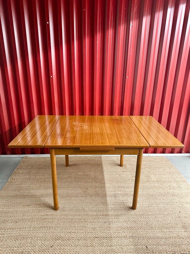 MCM Teak Extendable Dining Table - photo 3