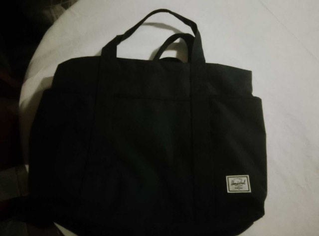 Herschel Black Tote