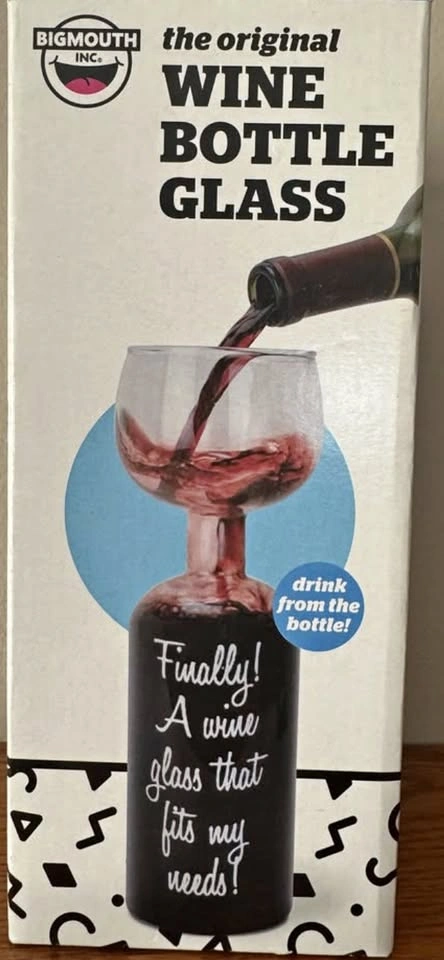 The Original Wine Bottle Glass - Bigmouth Inc.