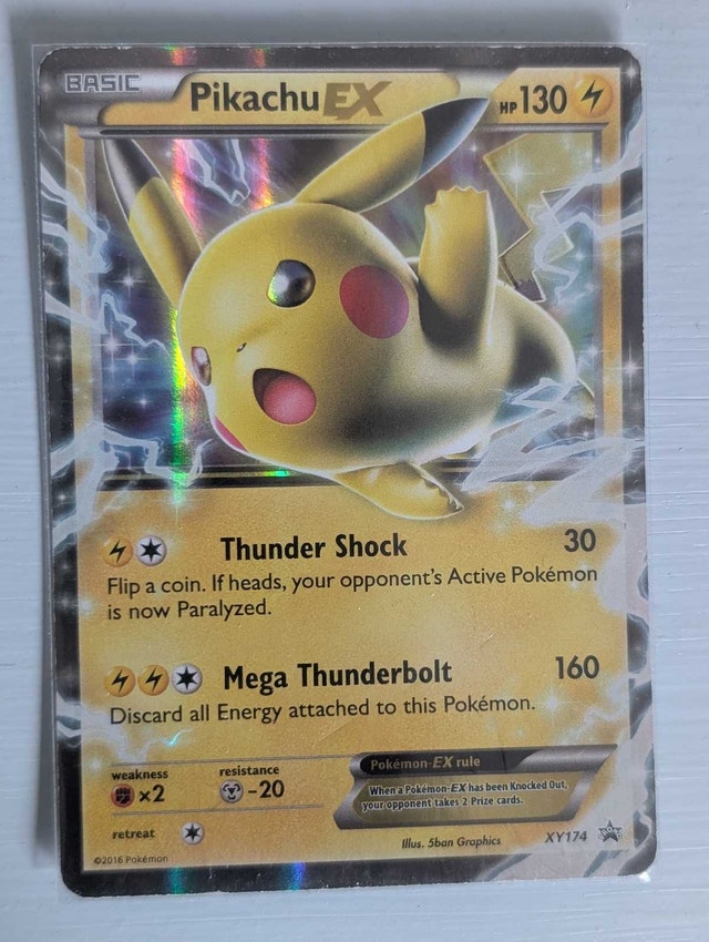 Pikachu EX XY174