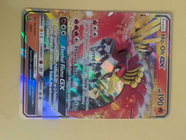 Ho-Oh GX SM57 Pokémon Card