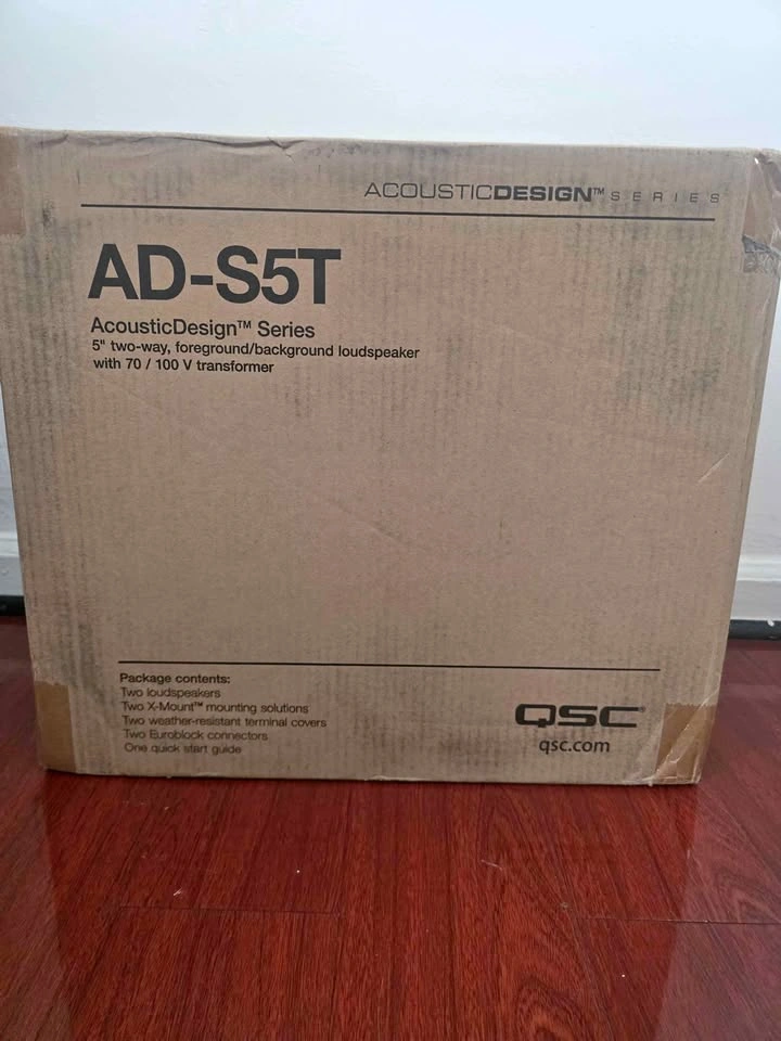 QSC AcousticDesign AD-S5T Loudspeakers