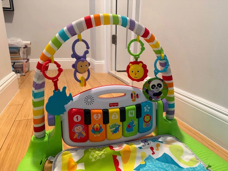 Fisher-Price Baby Playmat Kick & Play Piano Gym - photo 3