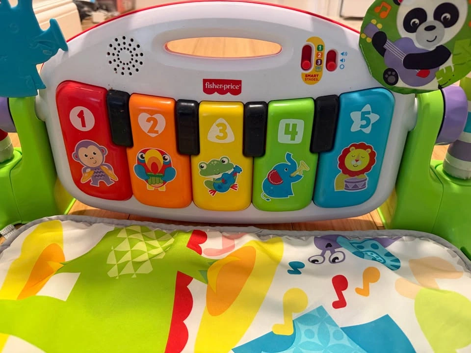 Fisher-Price Baby Playmat Kick & Play Piano Gym - photo 4