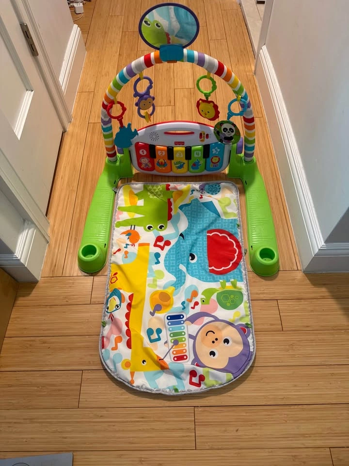 Fisher-Price Baby Playmat Kick & Play Piano Gym - photo 2