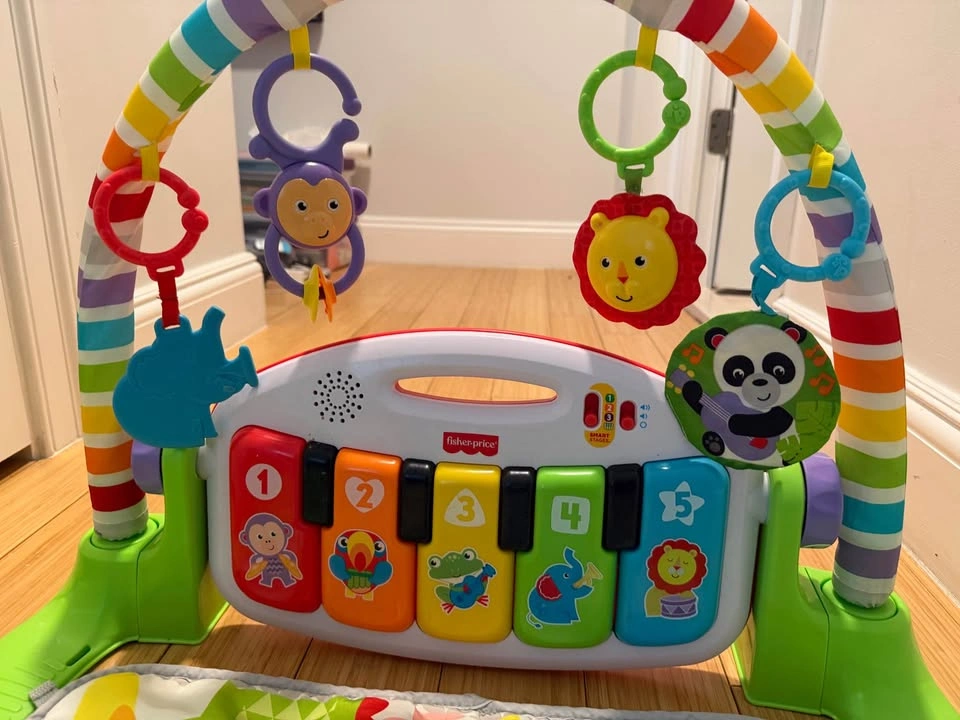 Fisher-Price Baby Playmat Kick & Play Piano Gym - photo 4