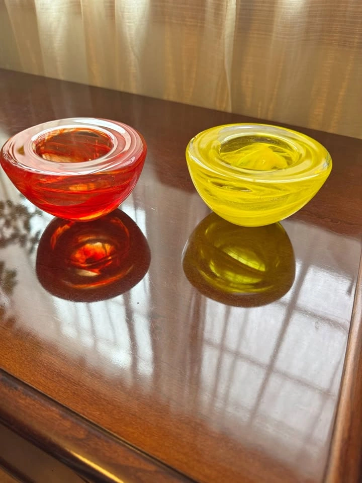 Kosta Boda Votive Atoll Candle Holders