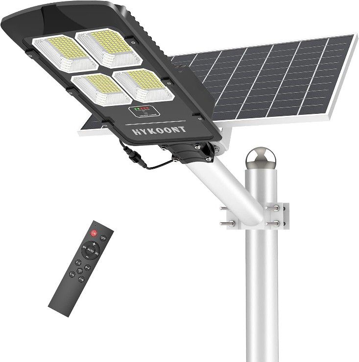 Solar Powered Street Light 200W 10k Lumens