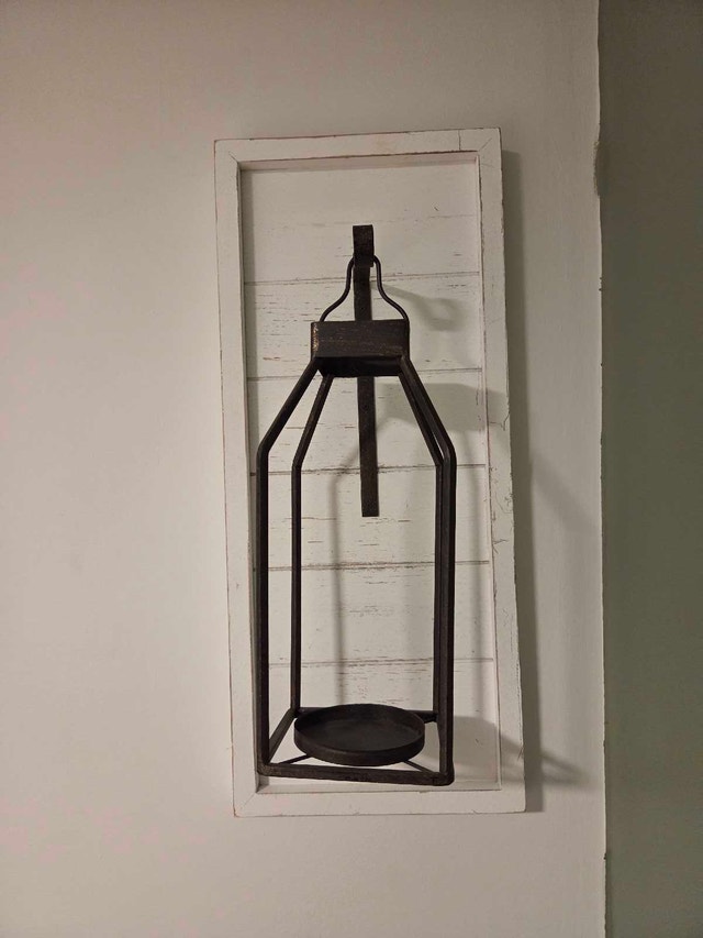 Rustic Farmhouse Wall Sconces / Lanterns (Set of 2)
