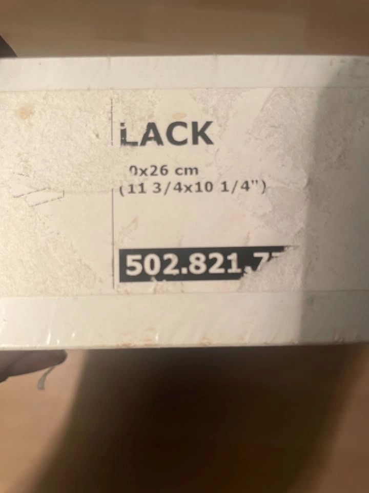 Ikea LACK floating shelf (30X26 cm) - photo 2