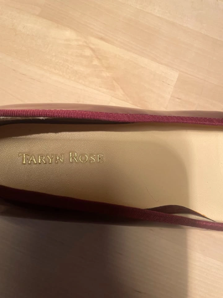 TARYN ROSE Gari leather Flats shoes, size US 7 - photo 5
