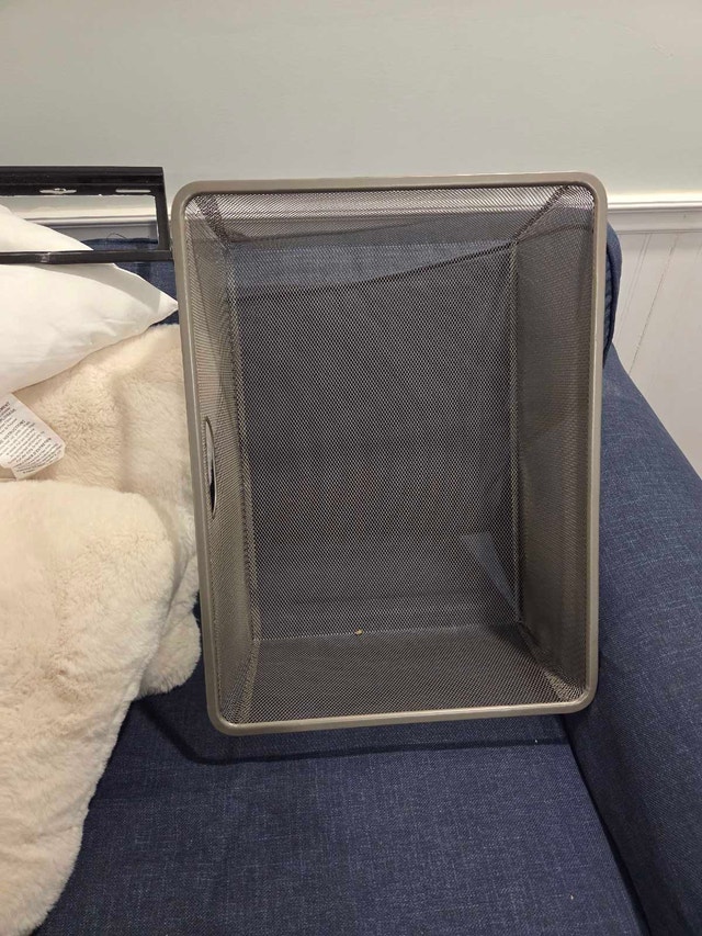 Heavy Duty Metal Wire Mesh Shelf Bins / Organizers - photo 3