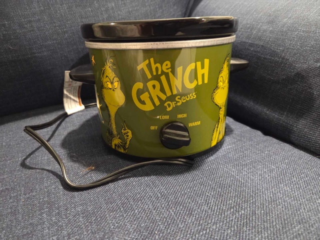 Dr. Seuss Grinch Mini Slow Cooker / Crock-Pot