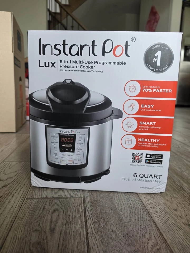 Instant Pot Lux 6-in-1 Pressure Cooker 6 Quart - photo 3