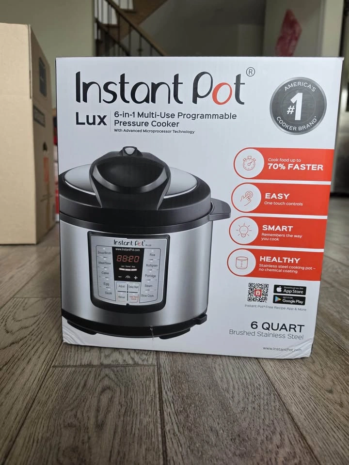 Instant Pot Lux 6-in-1 Pressure Cooker 6 Quart - photo 4