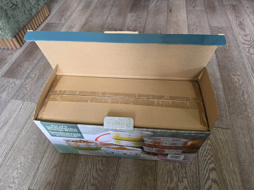 Signature Housewares Set of 6 Microwavable Storage Bowls - photo 2