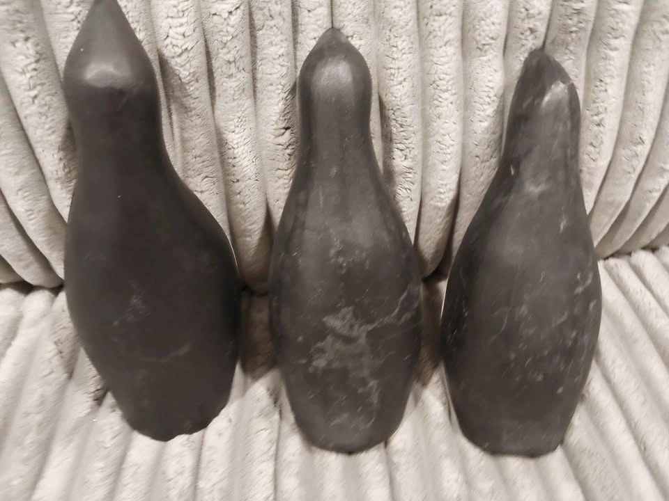 Set of 3 Black and White Decorative Objects - photo 2
