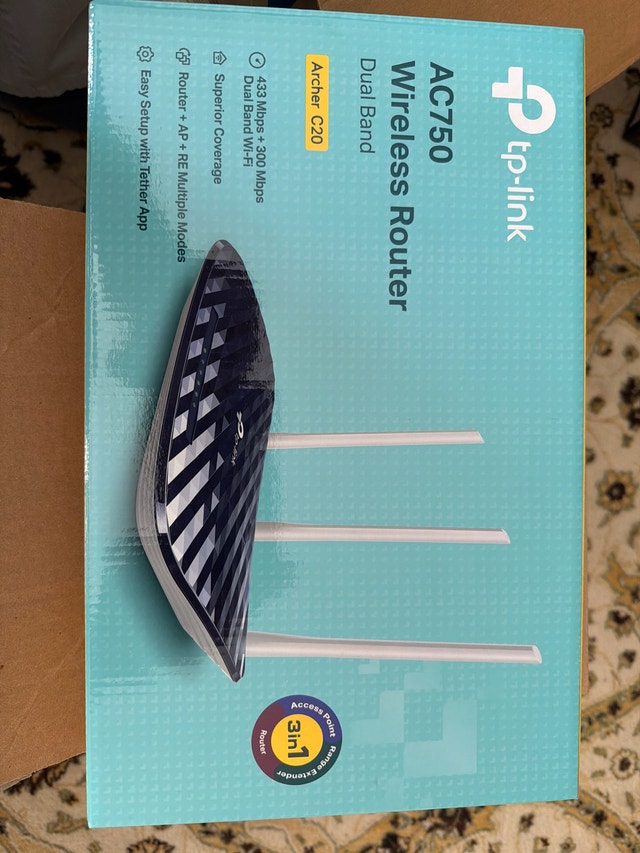 TP-Link AC750 Wireless Router Dual Band