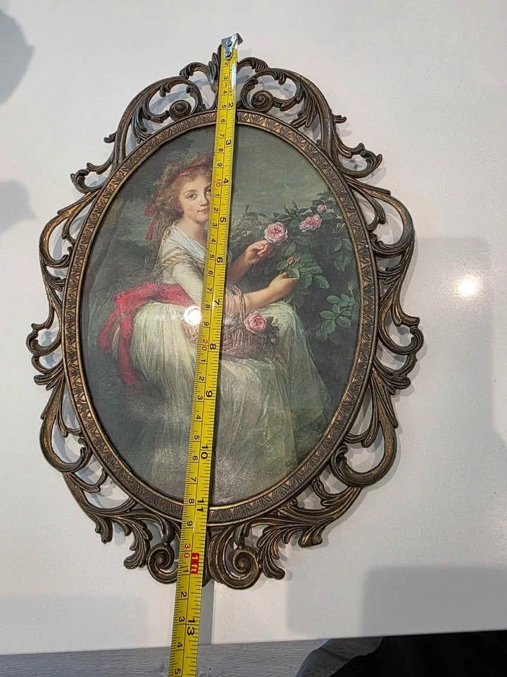 Antique brass frame made in Italy - photo 4