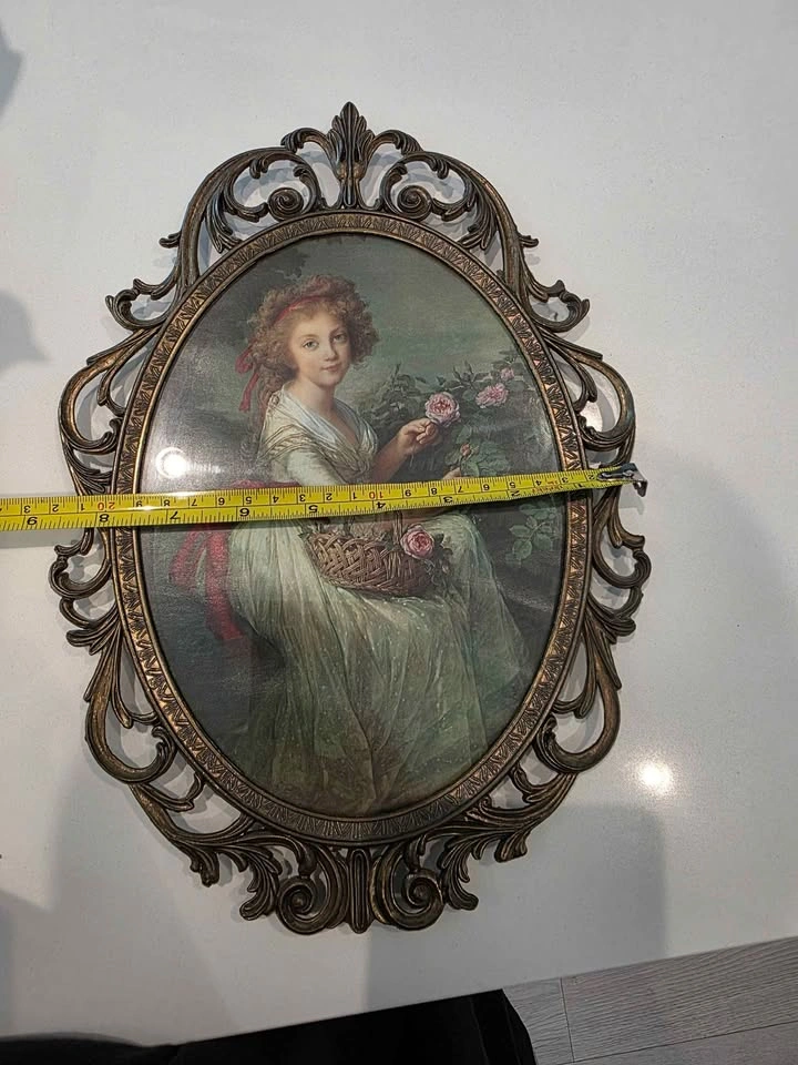 Antique brass frame made in Italy - photo 5