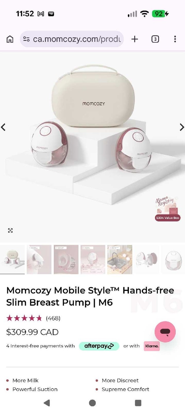 Momcozy M6 Breast Pump