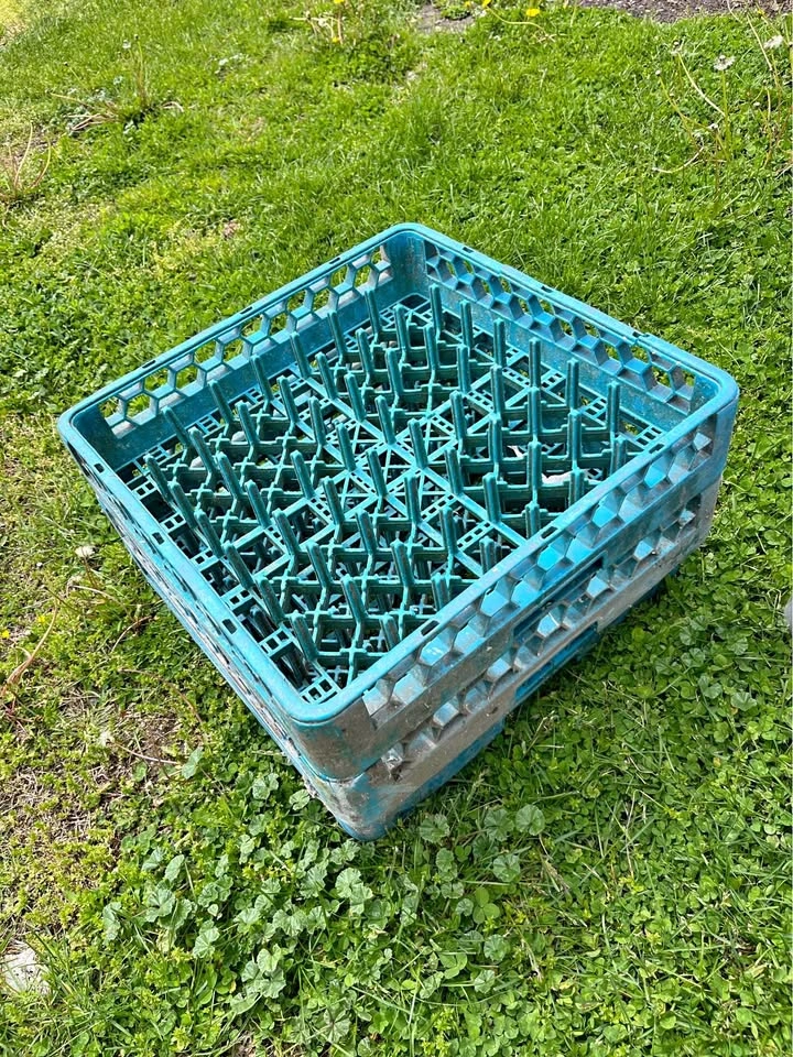 Blue & Grey Commercial Dish Racks - Carlisle & Sani-Stack