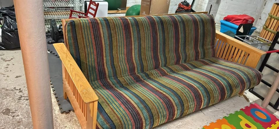 Solid wood sofa/ couch