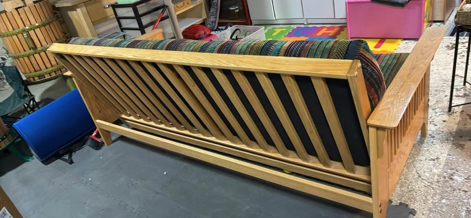 Solid wood sofa/ couch - photo 3