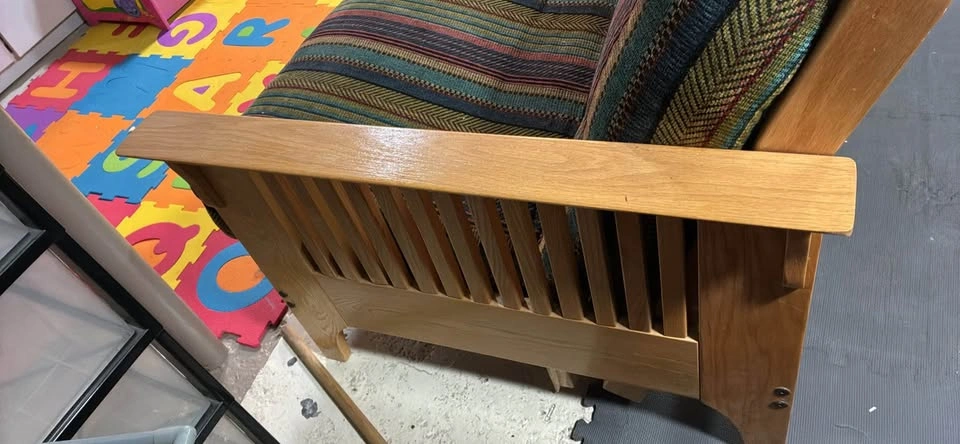 Solid wood sofa/ couch - photo 4