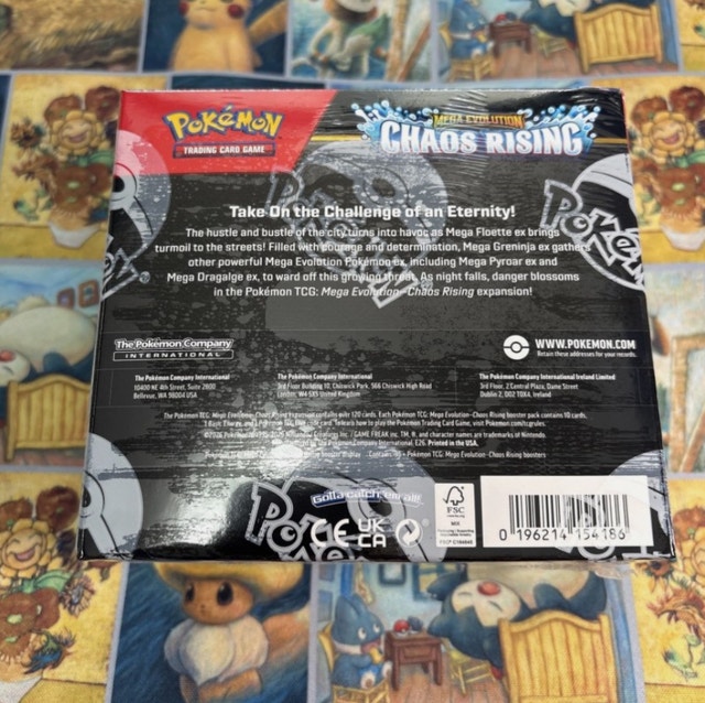 Pokémon TCG: Chaos Rising Booster Box Factory Sealed - photo 2