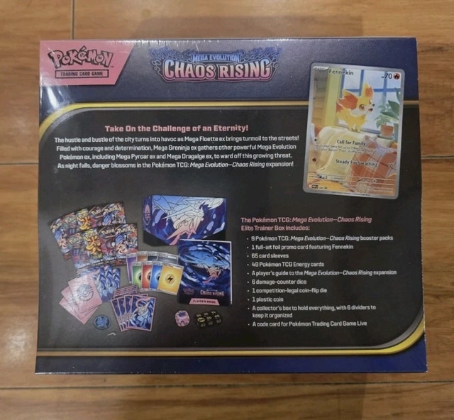 Pokemon TCG: Mega Evolution Chaos Rising Elite Trainer Box - photo 2
