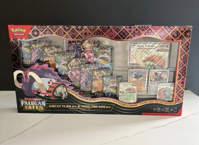 Pokemon Paldean Fates Great Tusk Premium Collection