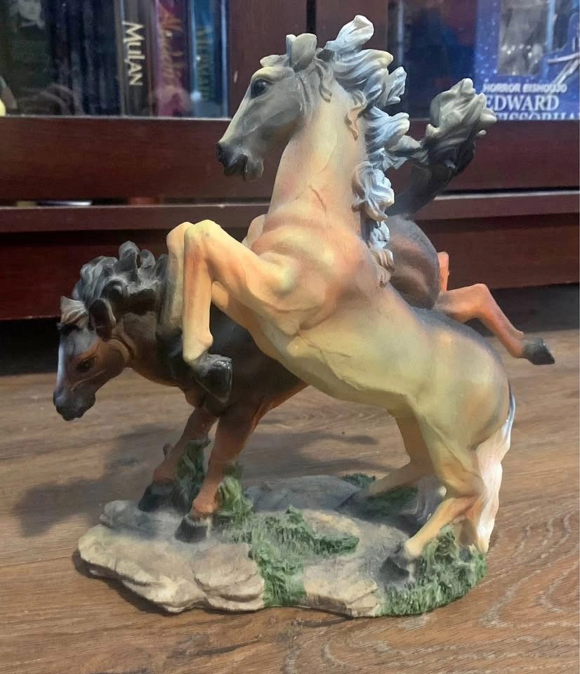 Vintage Decorative Horse Statue
