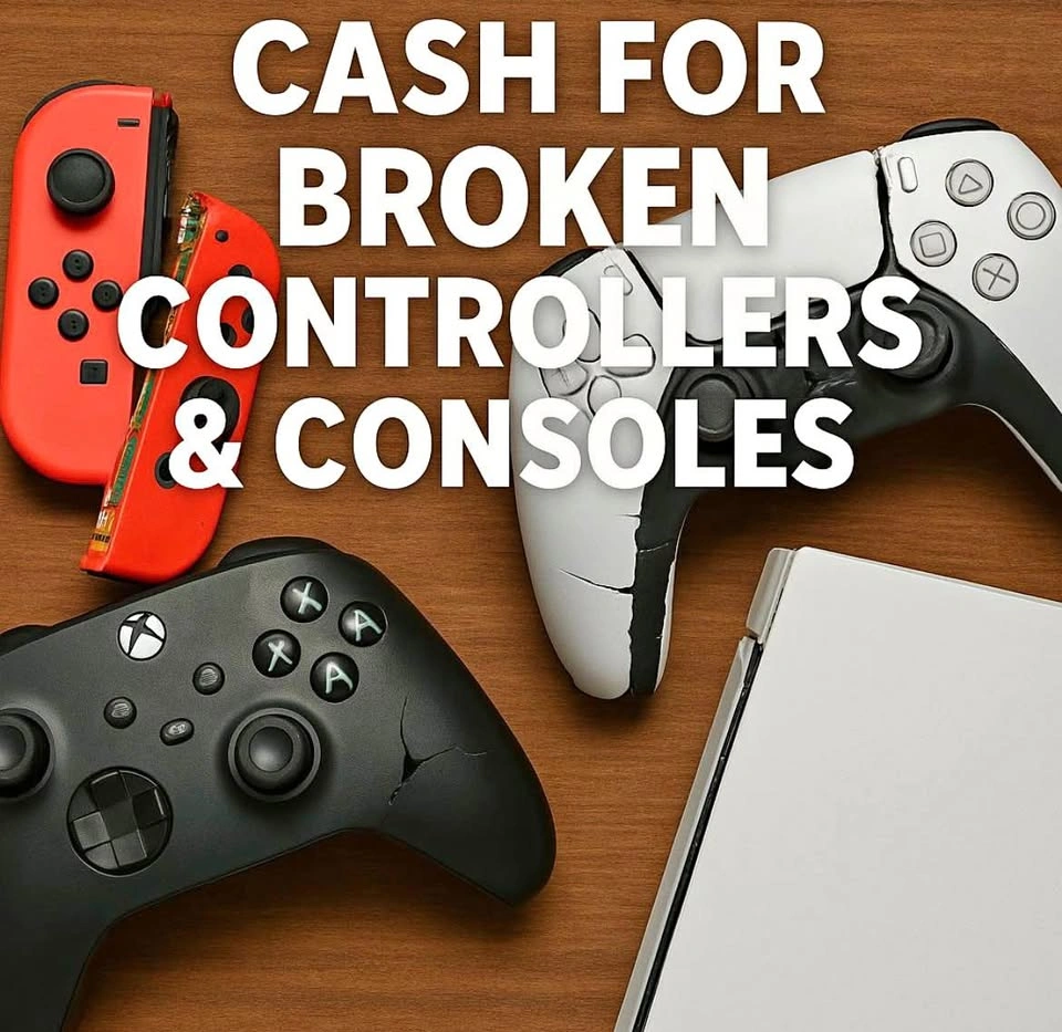 Buying your Broken Controllers and Consoles