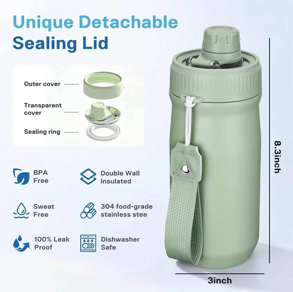 5 In 1 Beer Can Cooler Bottle Holder with Drinking Spout Lid - photo 3