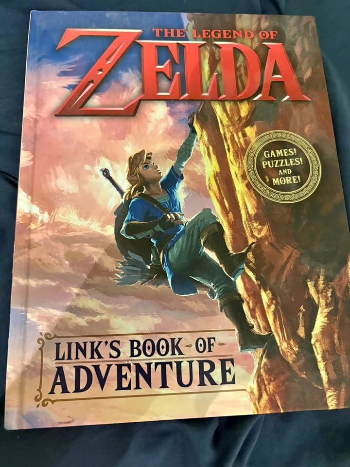 Nintendo Zelda Adventure Book. Games, Puzzles & More!